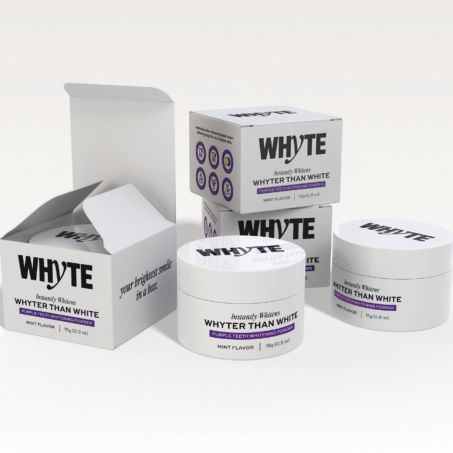 Purple Teeth Whitening Powder