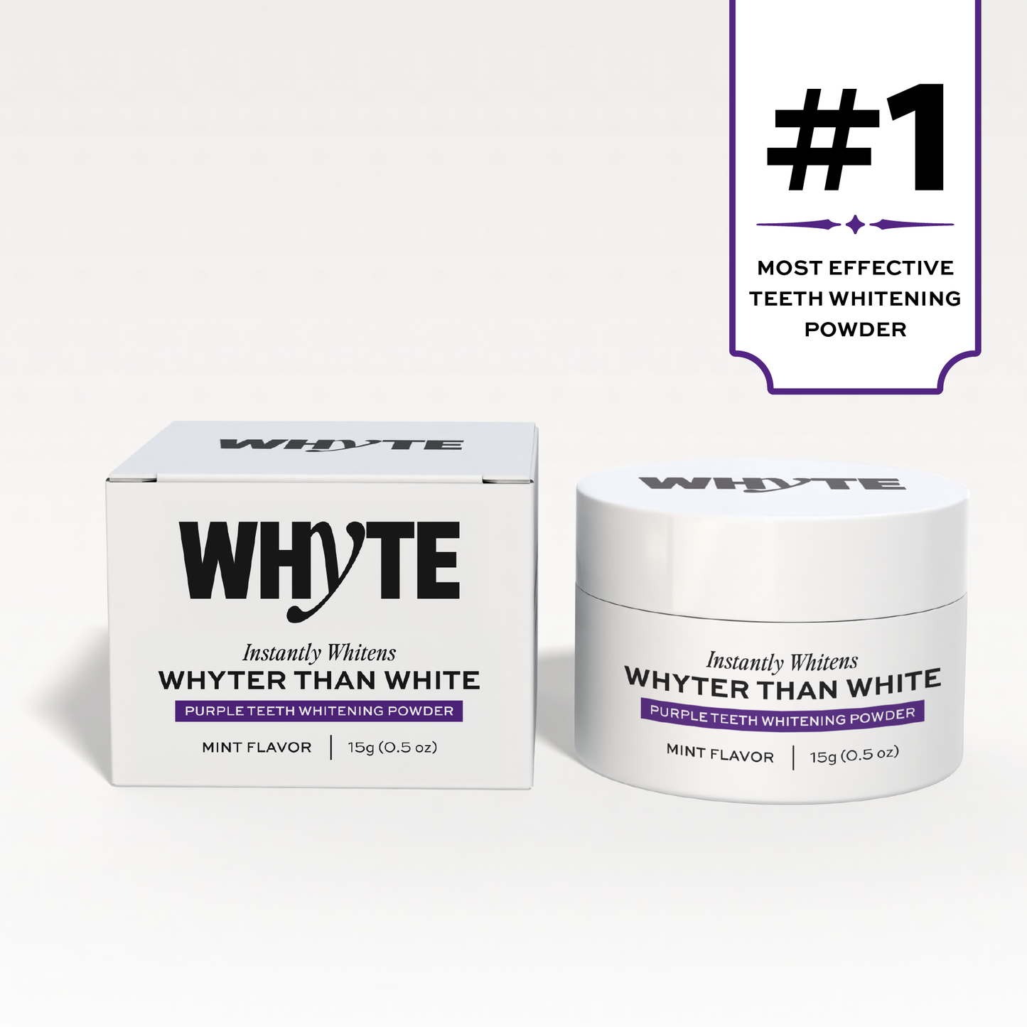 Purple Teeth Whitening Powder