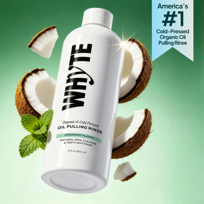 Spearmint Oil Pulling Rinse