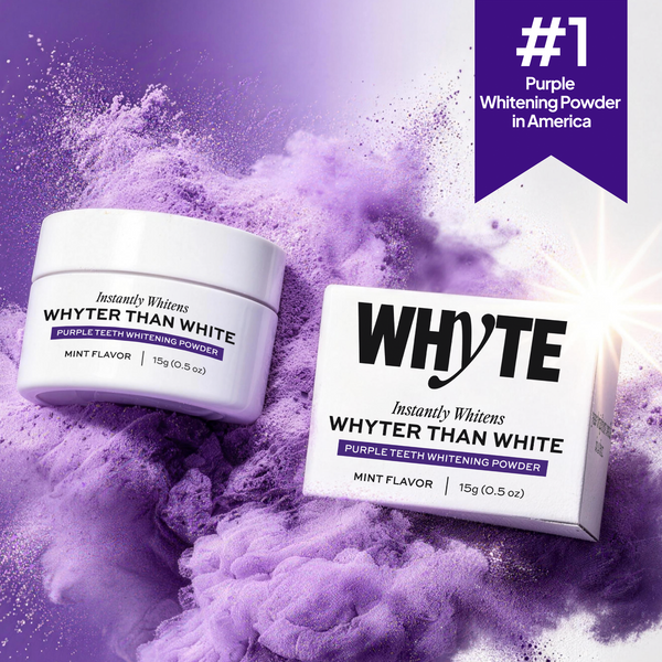 Purple Teeth Whitening Powder