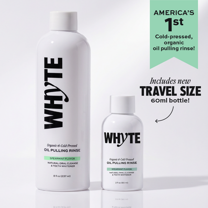 Spearmint oil pulling rinse + mini(travel size)