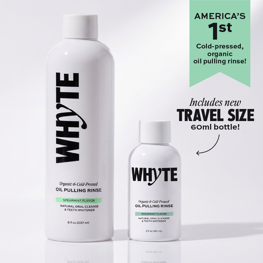 Spearmint oil pulling rinse + mini(travel size)