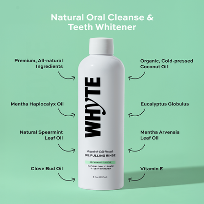 Spearmint oil pulling rinse + mini(travel size)