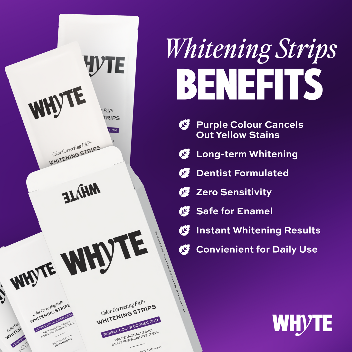 Purple Whitening Strips