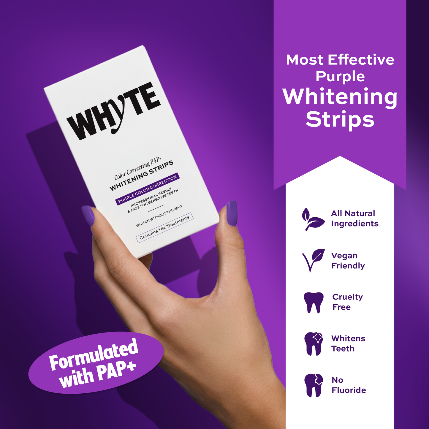 Purple Whitening Strips