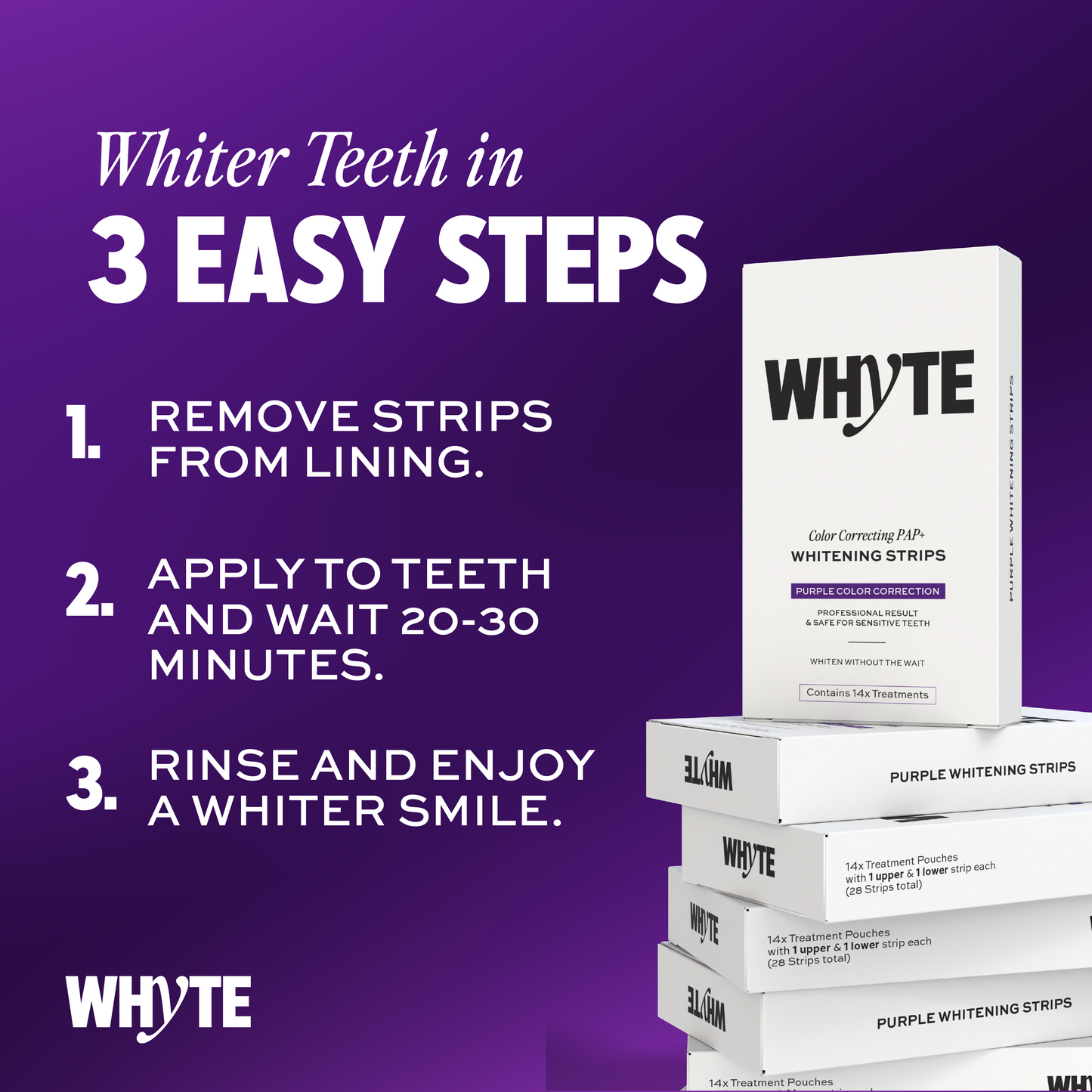 Purple Whitening Strips