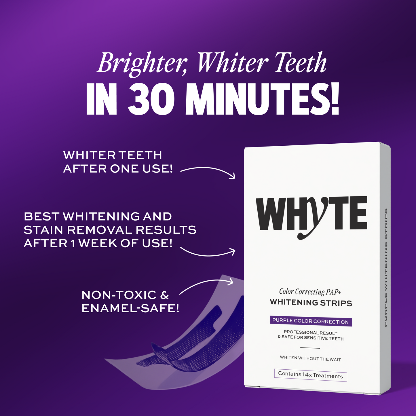 Purple Whitening Strips