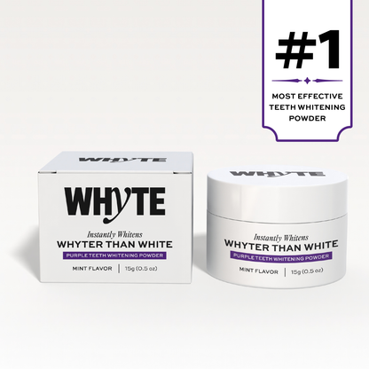 Purple Teeth Whitening Powder