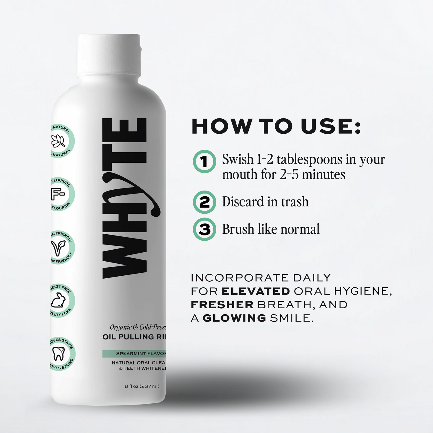 Bubblegum Oil Pulling Rinse