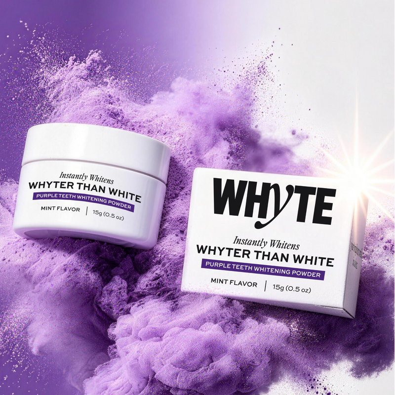 Purple Teeth Whitening Powder