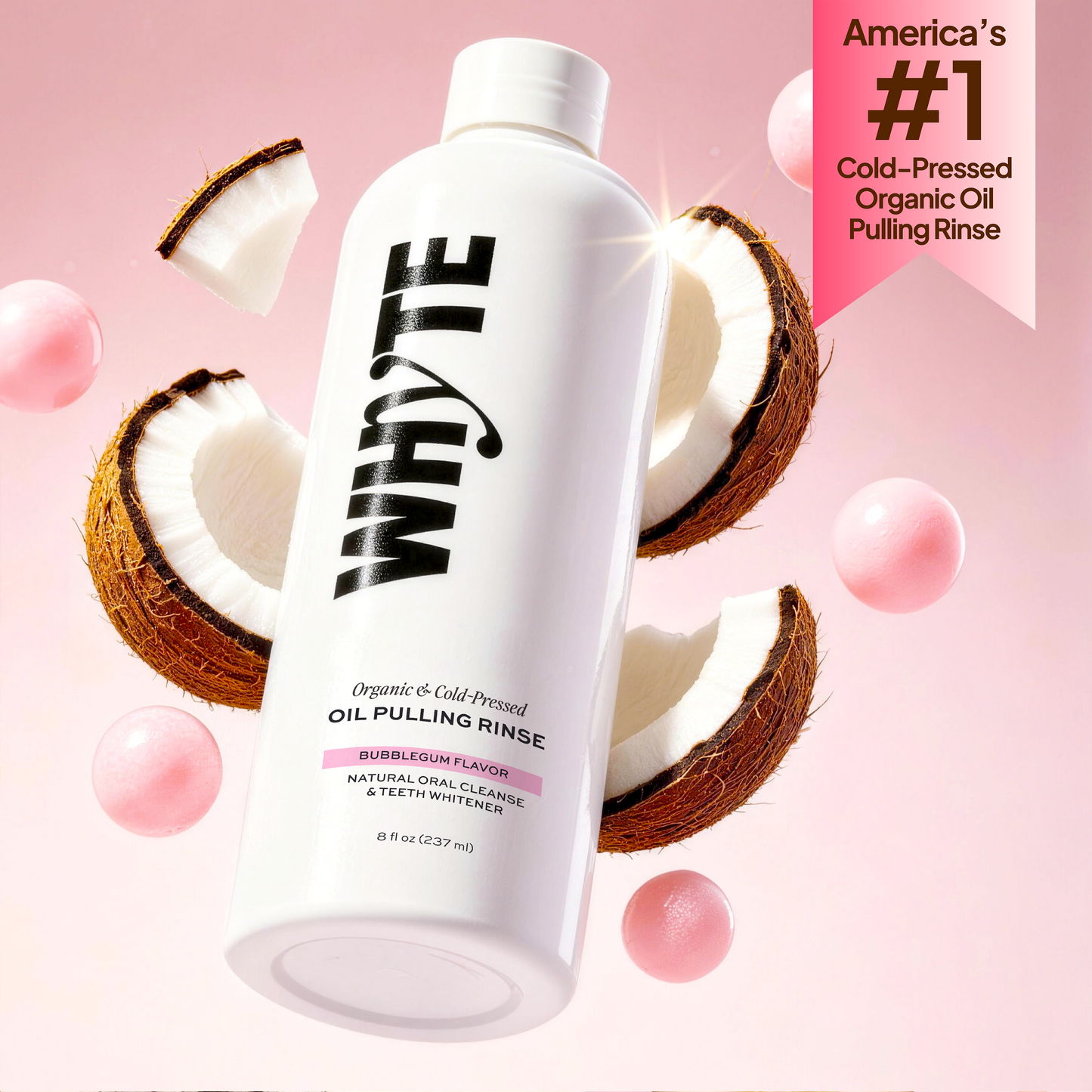 Bubblegum Oil Pulling Rinse
