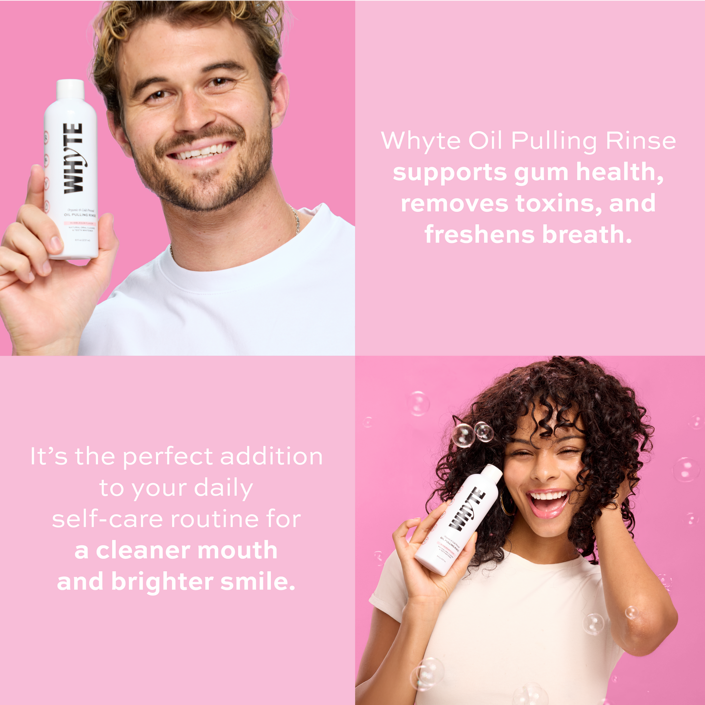 Bubblegum Oil Pulling Rinse