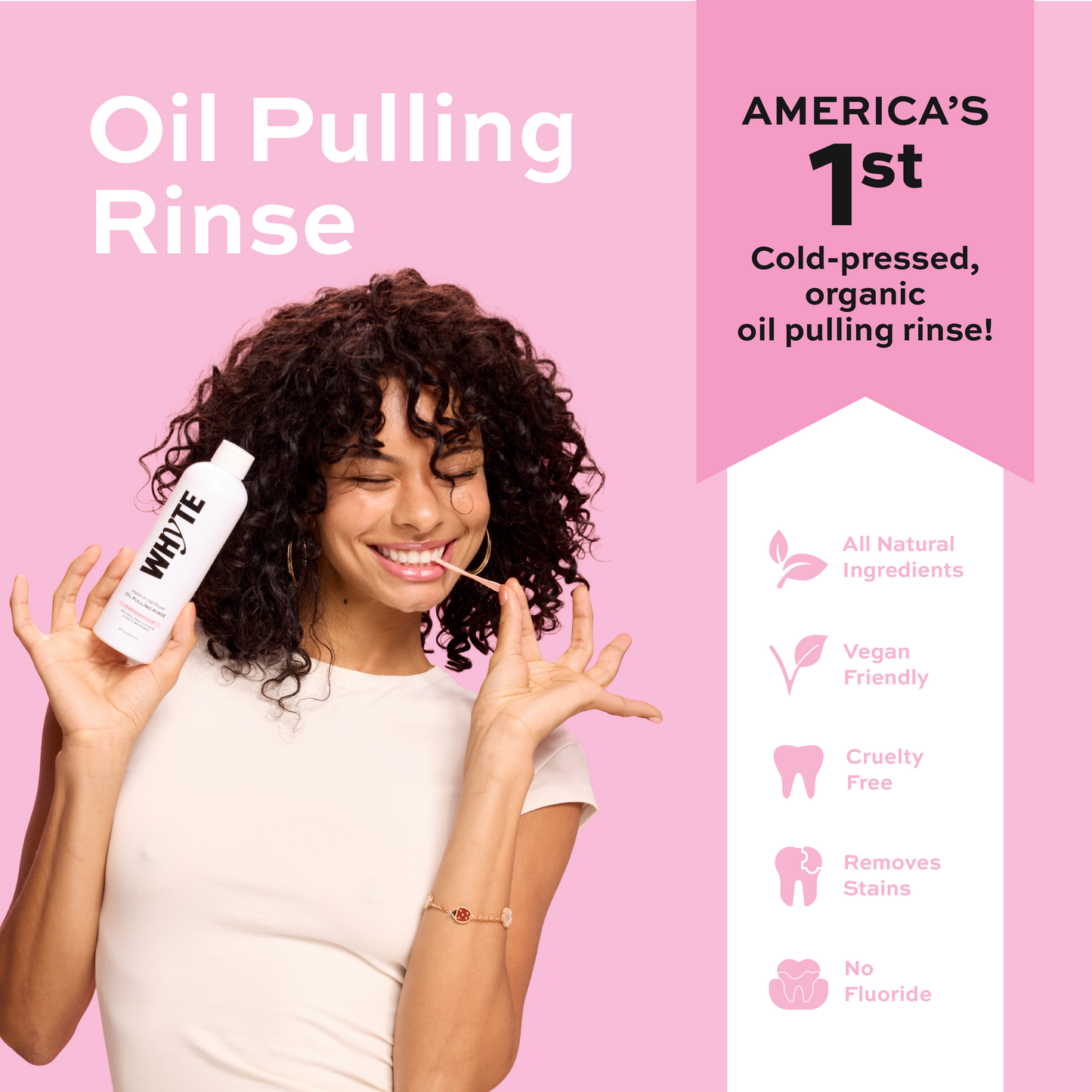 Bubblegum Oil Pulling Rinse