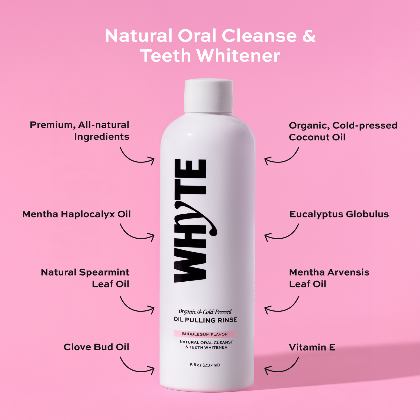 Bubblegum Oil Pulling Rinse