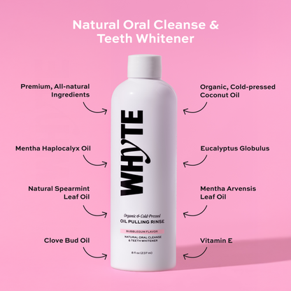 Bubblegum Oil Pulling Rinse